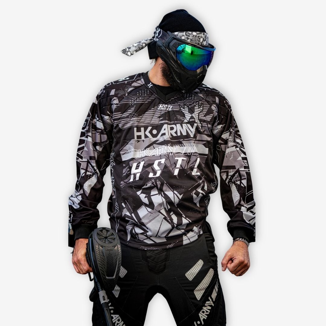 Hk Army HSTl LINE Jersey - Charcoal Black/Grey