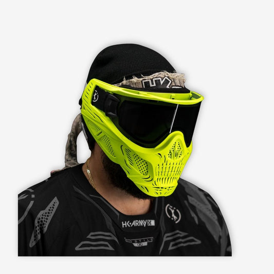 Hk Army Hstl Glowball Skull Goggle - Neon Yellow