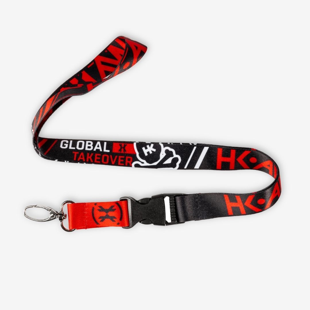 Hk Army Lanyard - Skulls Red
