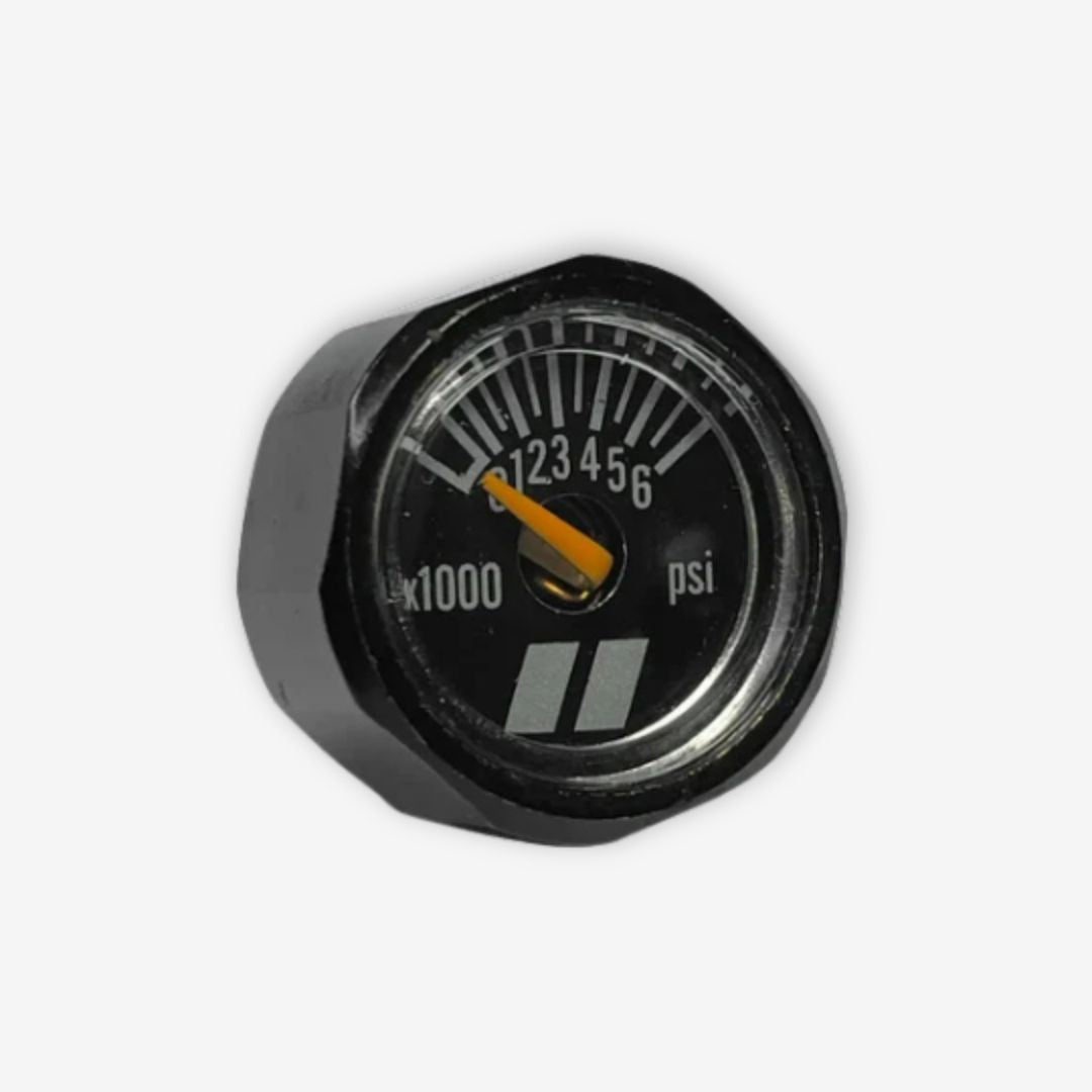 Infamous Powerhouse 6000PSI Replacement Tank Gauge - Black