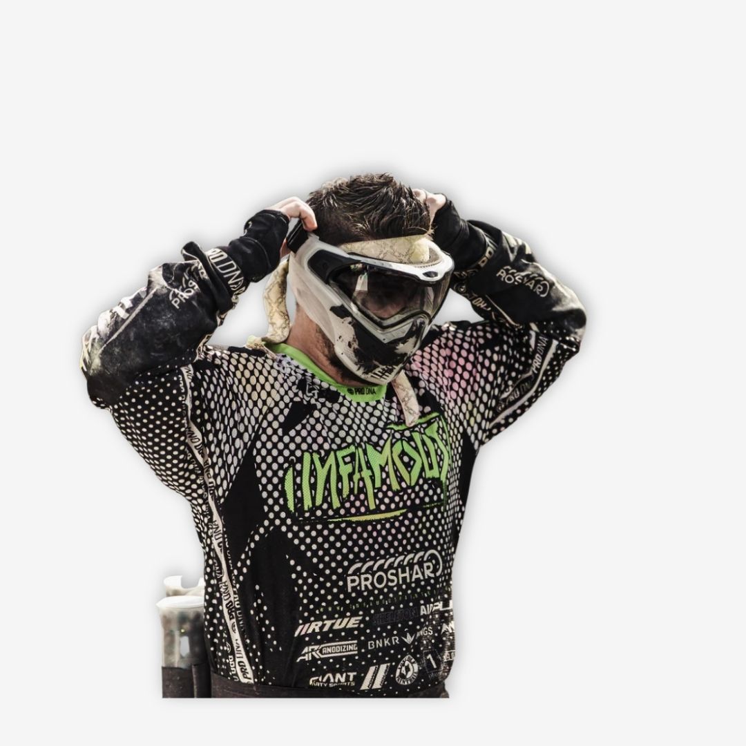 Infamous Push Unite Goggle - Clear Skull