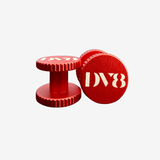 DV8 LoPro Thumbscrews - Red