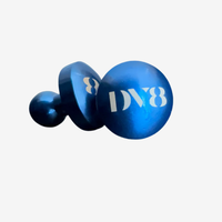 DV8 XL Plugs - Blue Polished