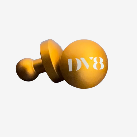DV8 XL Plugs - Gold Matte