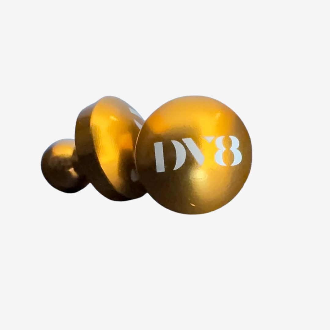 DV8 XL Plugs - Gold Polished