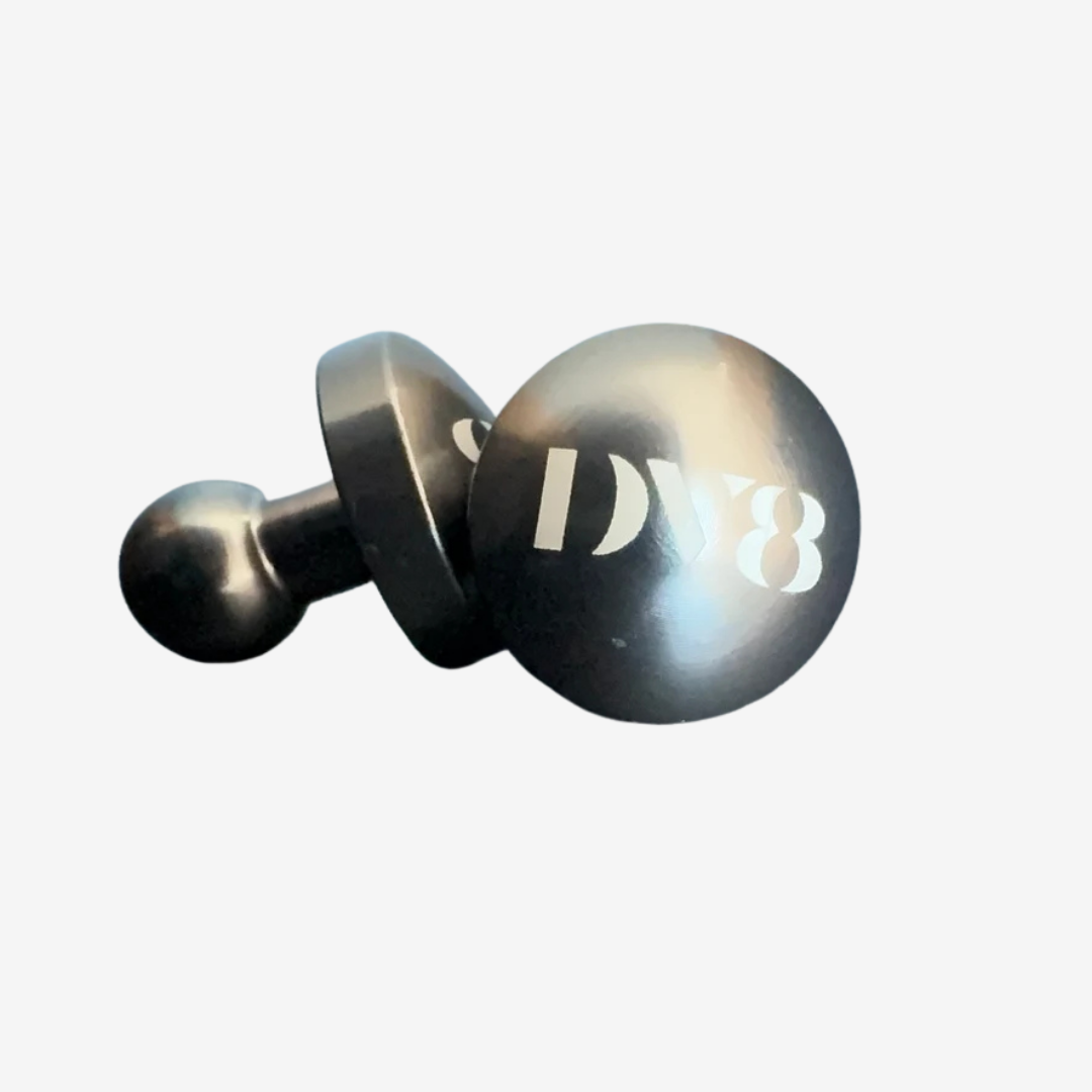 DV8 XL Plugs - Gray Polished