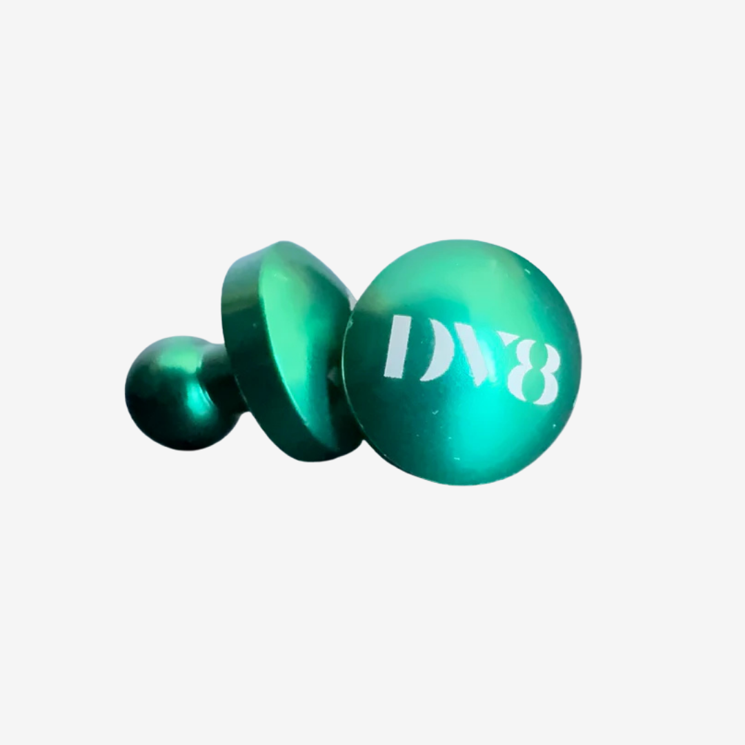 DV8 XL Plugs - Teal Polished