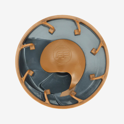 Dye Feed Kit Rotor FreeFlow Funnel - Brown/Grey
