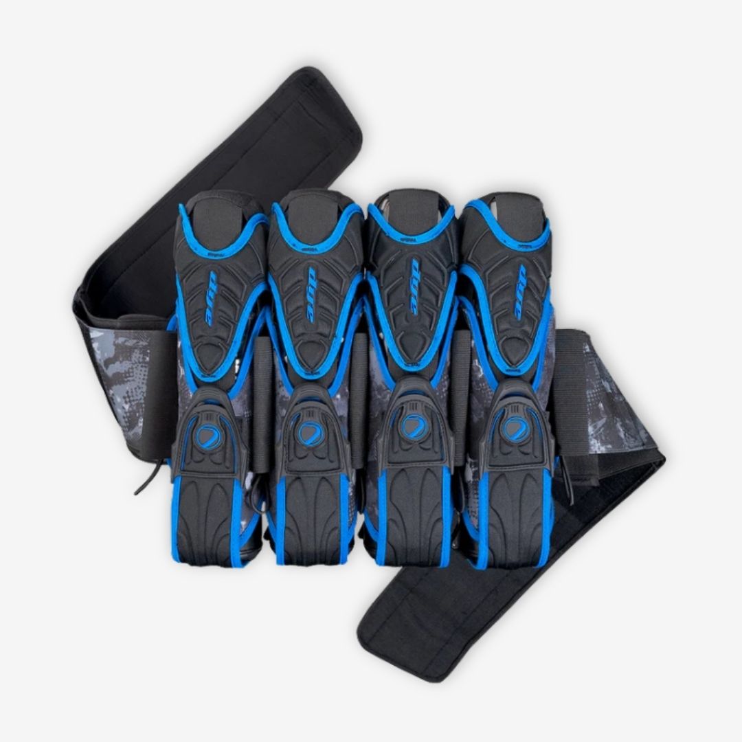 Dye Harness Assault Pack Pro 4+5 pod - Black/Cyan