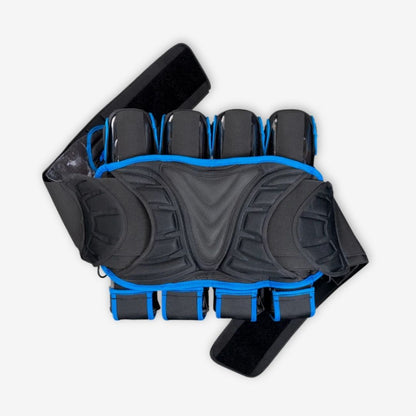 Dye Harness Assault Pack Pro 4+5 pod - Black/Cyan