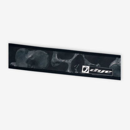 Dye x Halo Headtie - Skulls Black/White