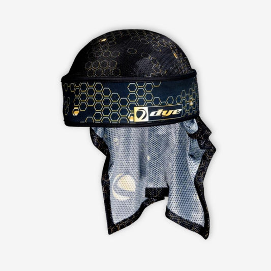 Dye x Halo Headwrap - Hypercam Black/Gold