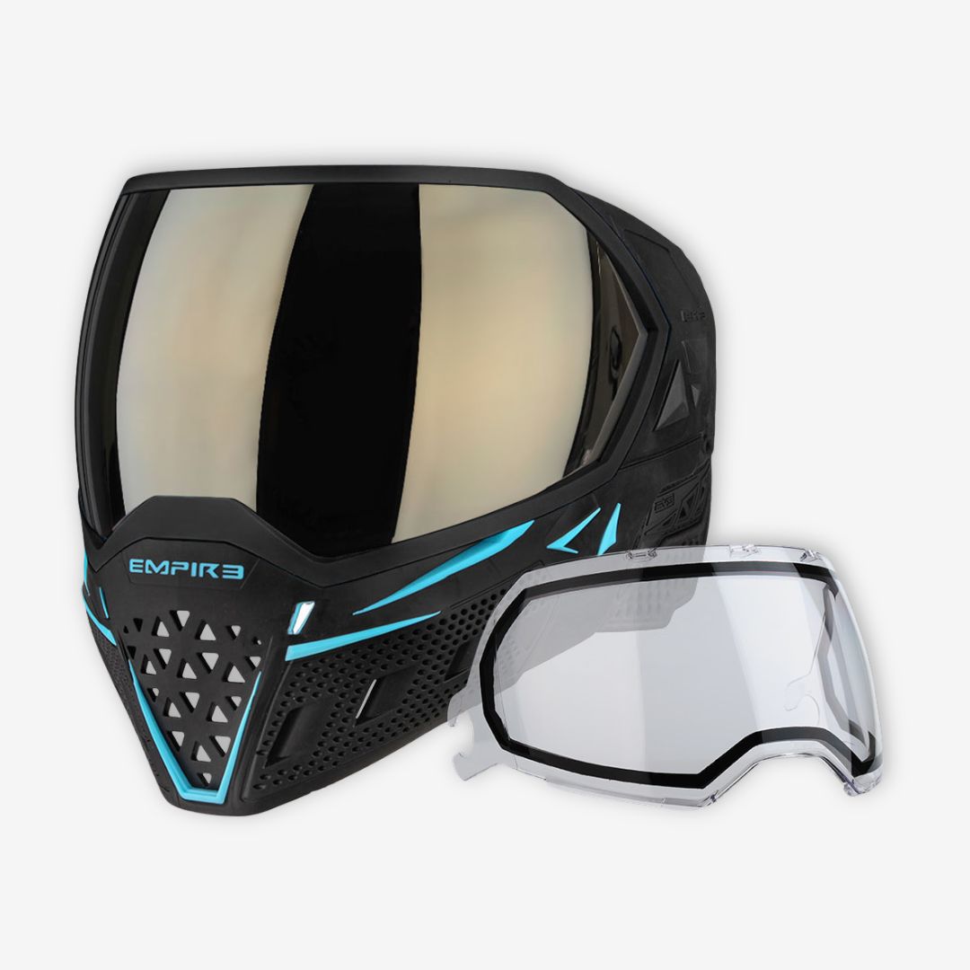 Empire EVS Paintball Goggle - Black/Aqua
