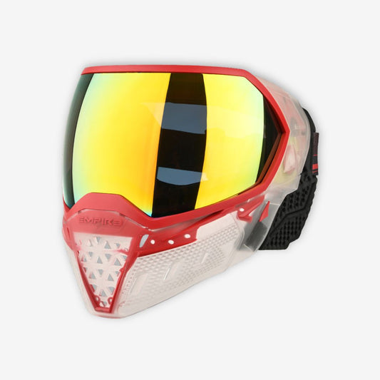 Empire EVS Paintball Goggle - Crystal Clear/Red