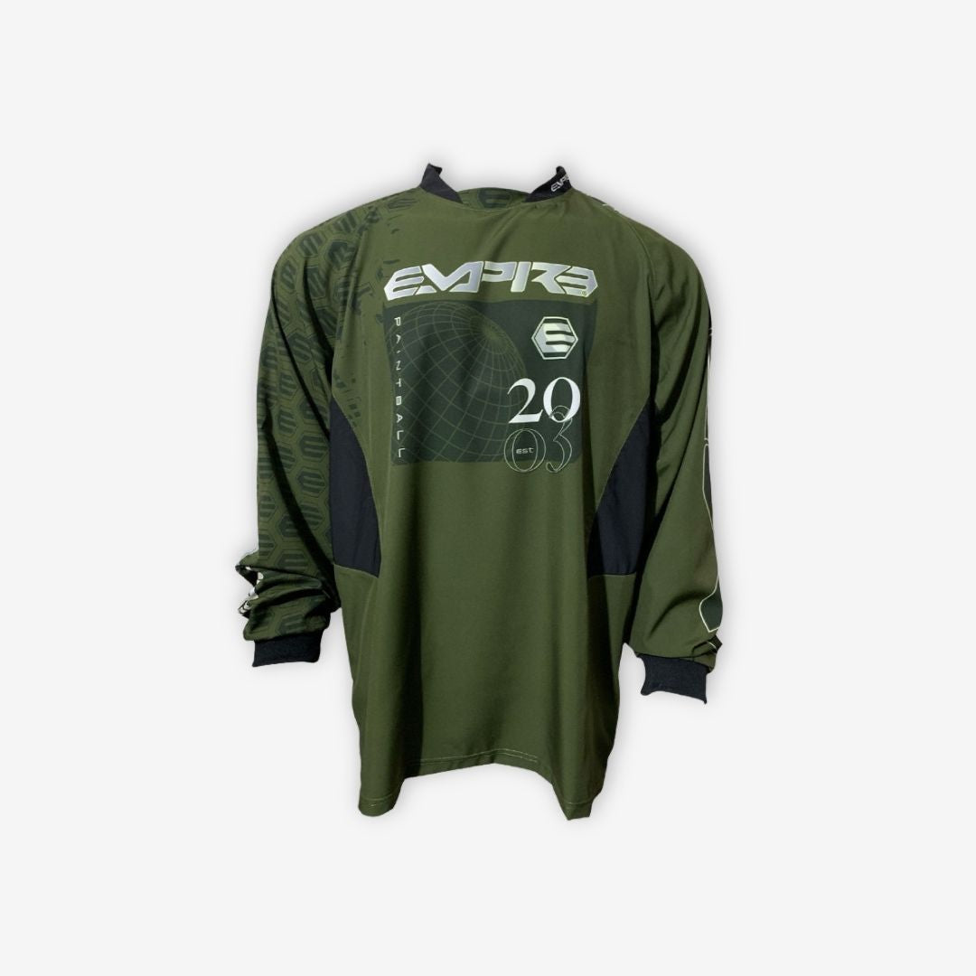 Empire Spring Paintball Jersey - Olive/Black