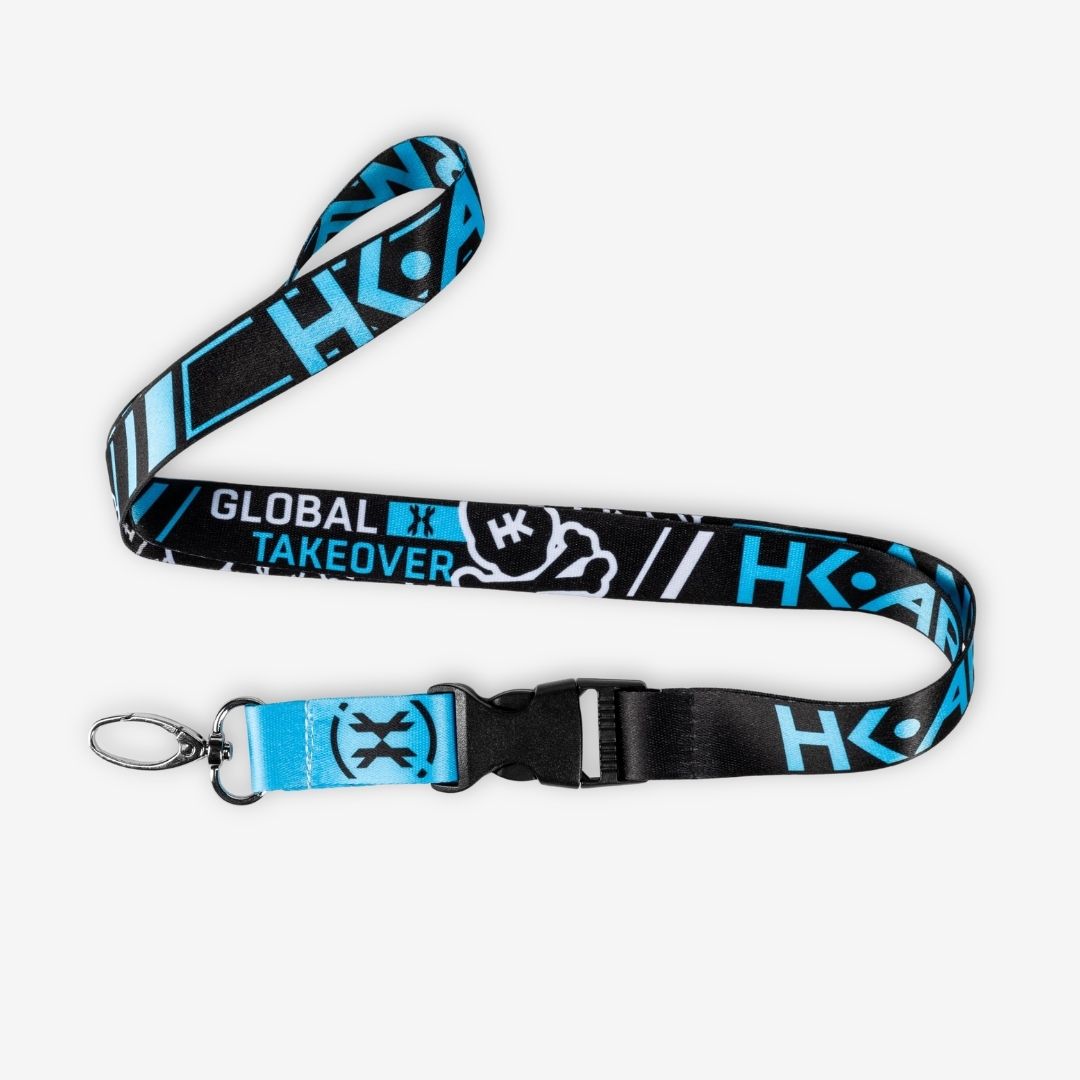 Hk Army Lanyard - Skulls Blue