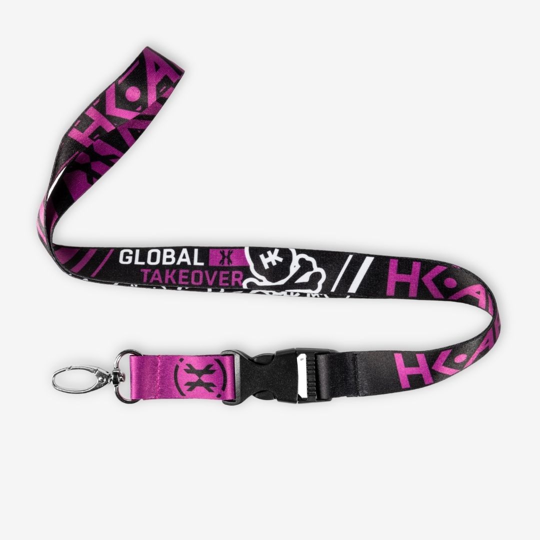 Hk Army Lanyard - Skulls Purple
