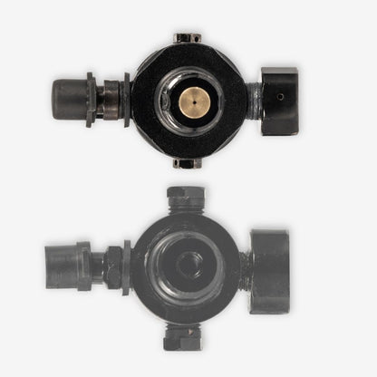 Hk Army Turbine Pro Regulator Long Body Adjustable & Rotational - Black