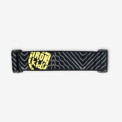 Hormesis IRONKIDS Gray Waves Woven Goggle Strap