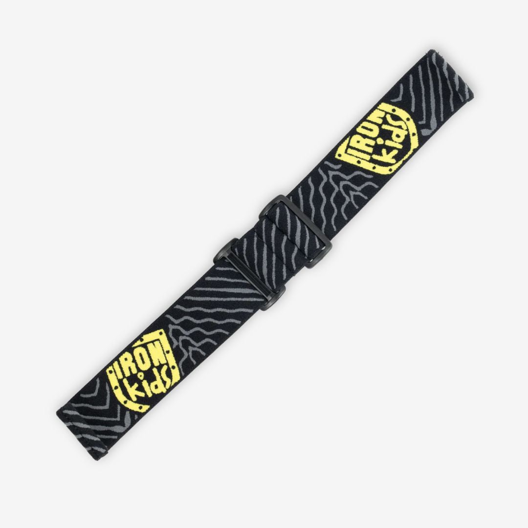 Hormesis IRONKIDS Gray Waves Woven Goggle Strap