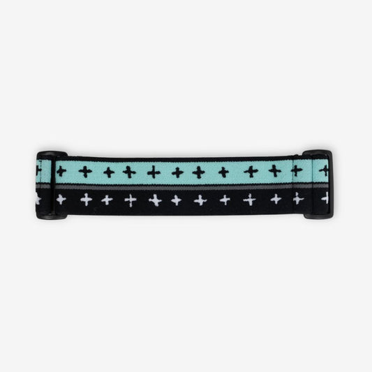 Hormesis Teal Crux Woven Goggle Strap
