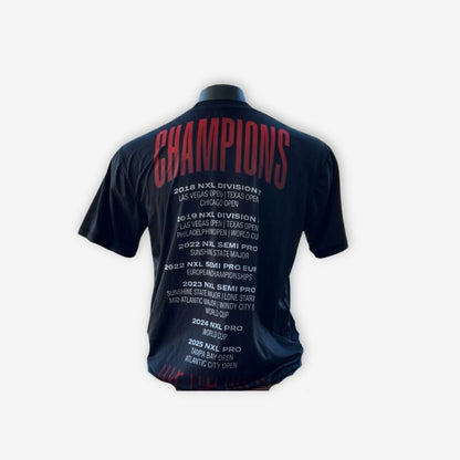 Hydra DryFit Champions T-Shirt - Black
