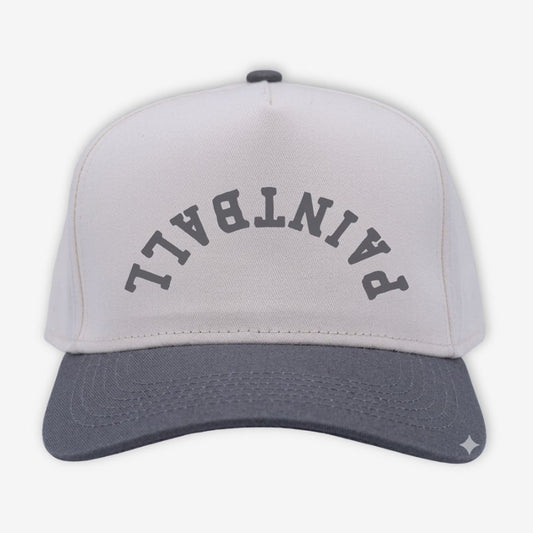 Hydra Paintball Caps - Grey Bill/Cream Top