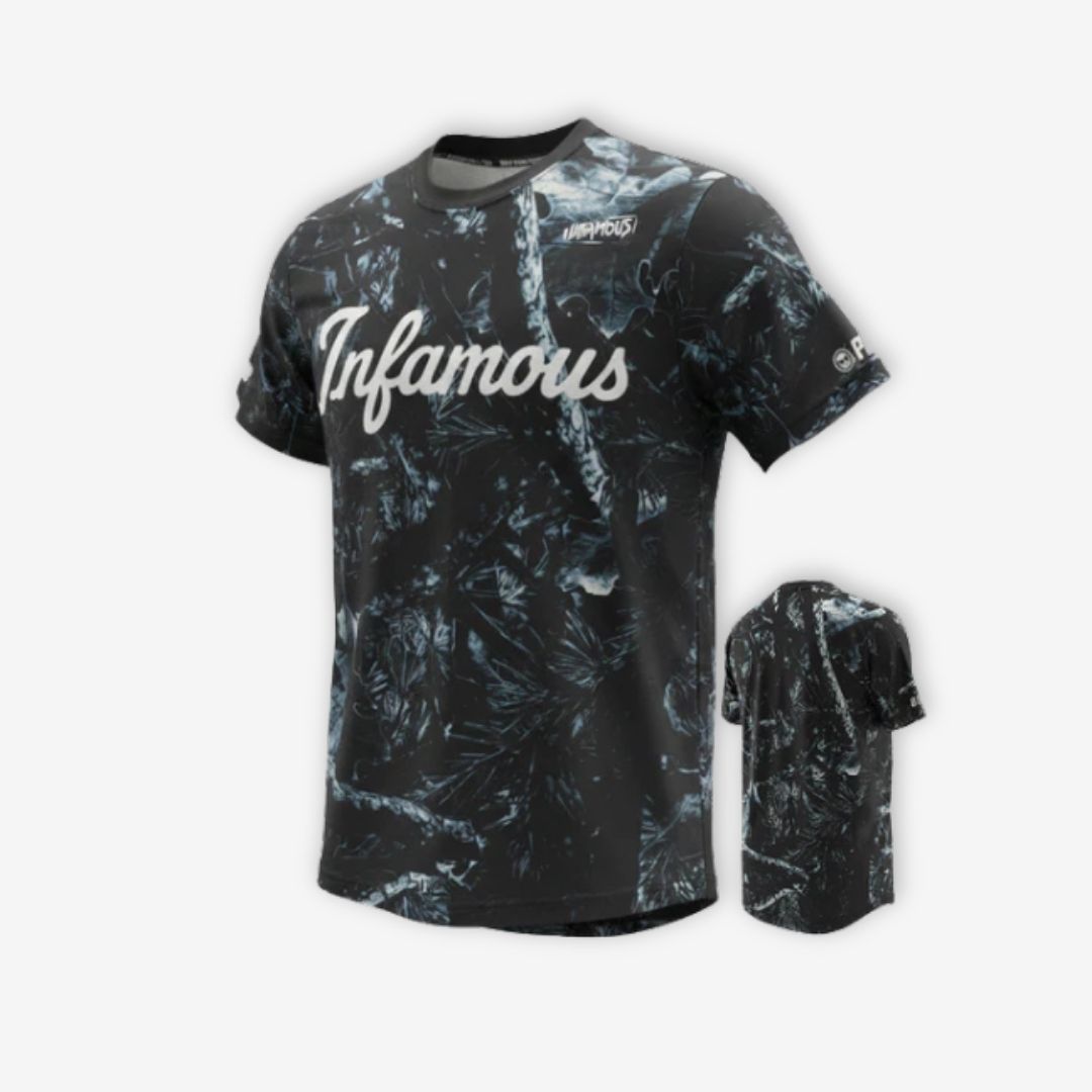 Infamous DryFIt Tech T-Shirt Blackout