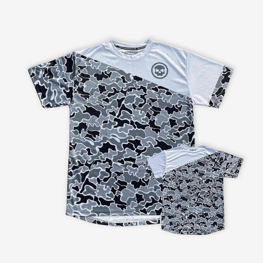 Infamous DryFit Tech T-Shirt Camo Series (Grey)