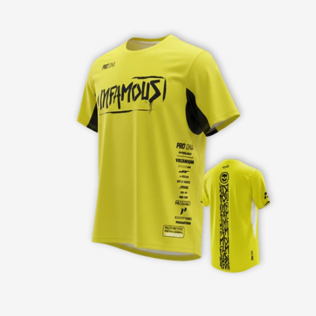 Infamous Performance DryFit Tech Tee Team Wear - Volt