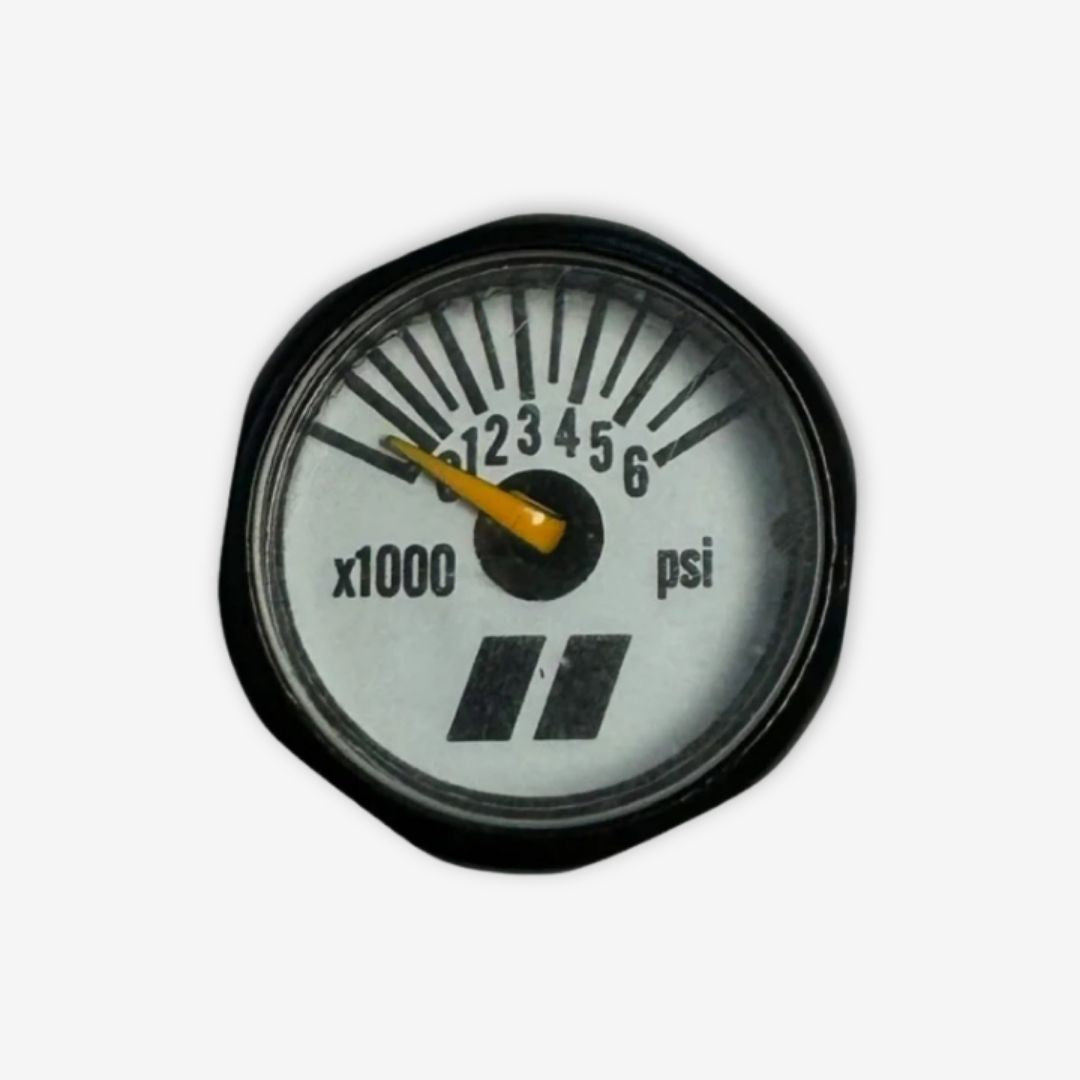Infamous Powerhouse 6000PSI Replacement Tank Gauge - White