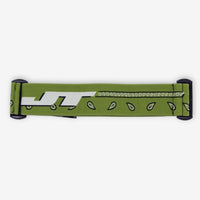 JT Goggle Strap - Bandana Green