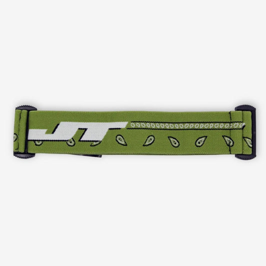 JT Goggle Strap - Bandana Green
