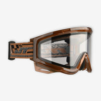JT QLS Frame - Brown/Clear Lens and Strap