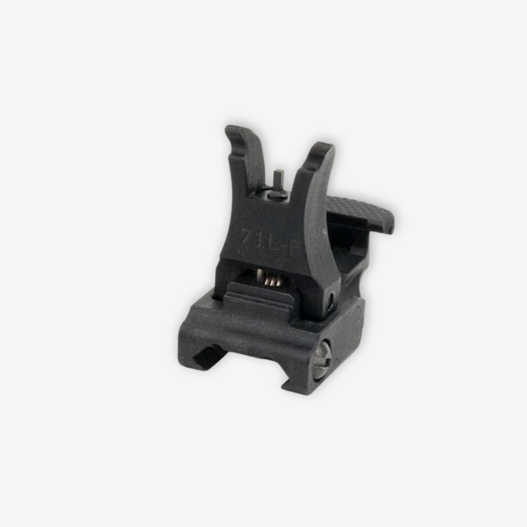 MCS Black Tactical Flip Up Sights (Front)