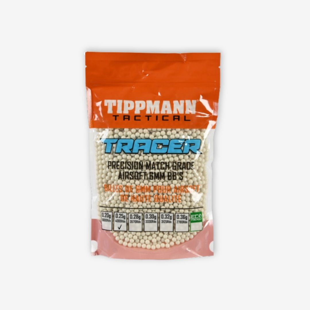 Tippmann BBs .25g Tracer Eco-green 6mm